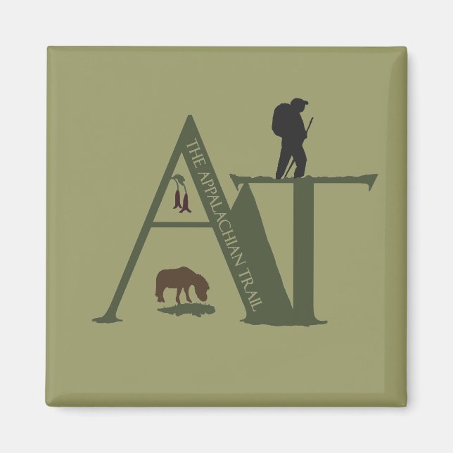Applalachian Trail Magnet (Front)
