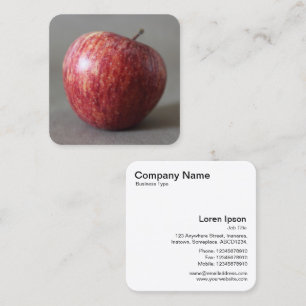 Apple 02 square business card