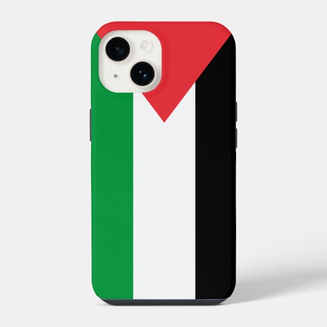 Apple 14 Case-Mate, Palestine flag iPhone Case (Back)