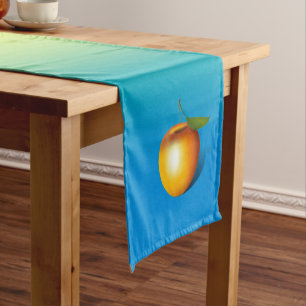 Apple 3-d short table runner