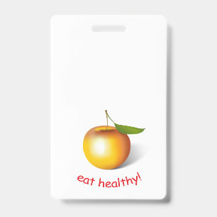 Apple 3d ID badge