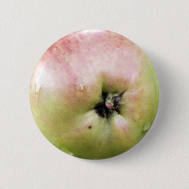 APPLE 6 CM ROUND BADGE (Front)