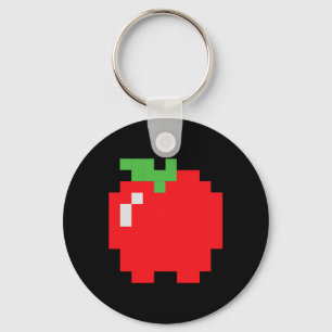 Apple 80s Video Game Halloween Group Costume  Key Ring