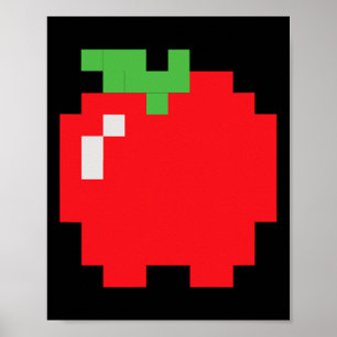 Apple 80s Video Game Halloween Group Costume  Poster
