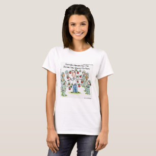 Apple A Day Rick London Funny Medical Comic T-Shirt