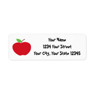 Apple Address Label