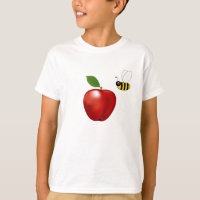 Apple and Honey Bee
