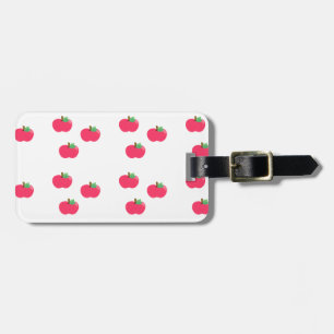 apple apples fruit food vine custom personalise luggage tag