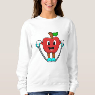 Apple at Fitness with Rope Sweatshirt