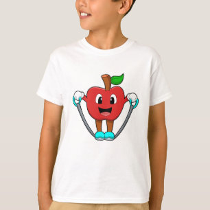 Apple at Fitness with Rope T-Shirt