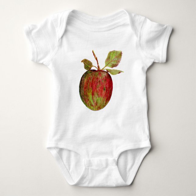 Apple Baby Bodysuit (Front)
