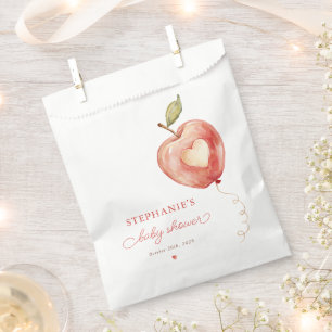 Apple Baby Shower Favour Bags
