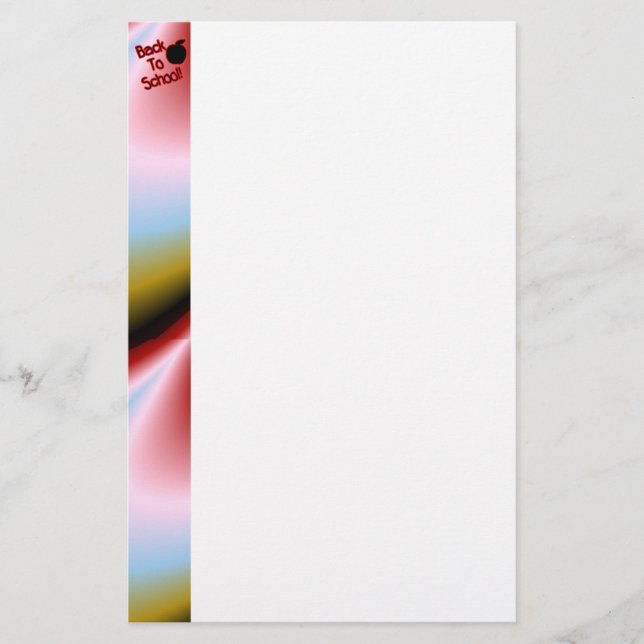 Apple & Back to School - Stationery (Front)