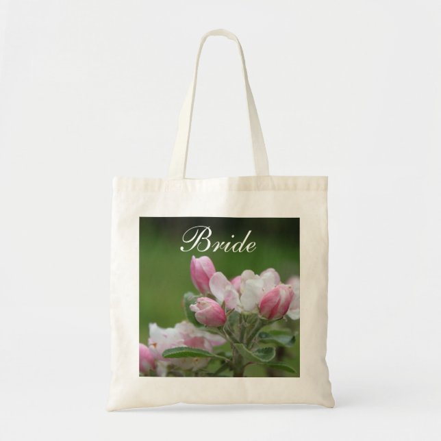 Apple blossom bride/groom bag (Front)