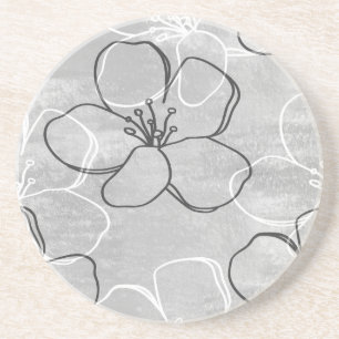 Apple Blossom Dream: Abstract Ornament Coaster