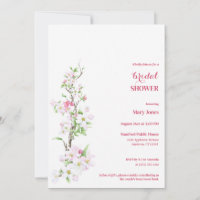 Apple Blossom Fully Customisable Bridal Shower 