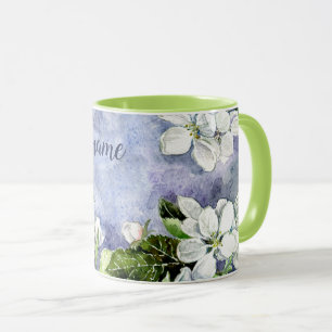 Apple blossom mug