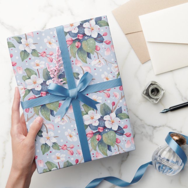 Apple Blossom (Oyster Bay) Wrapping Paper (Gifting)