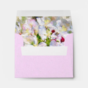 Apple Blossom Painting Envelopes