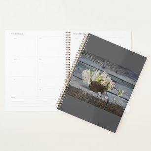 Apple Blossom Still Life – Original Fine Art Print Planner