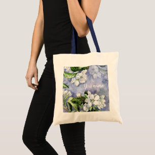 Apple blossom tote bag