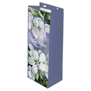 Apple blossom wine gift bag