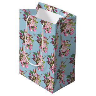 Apple Blossoms Branch Medium Gift Bag