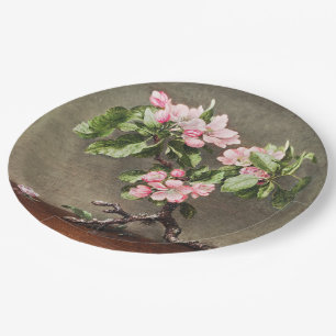 Apple Blossoms by Henri Fantin–Latour Paper Plate