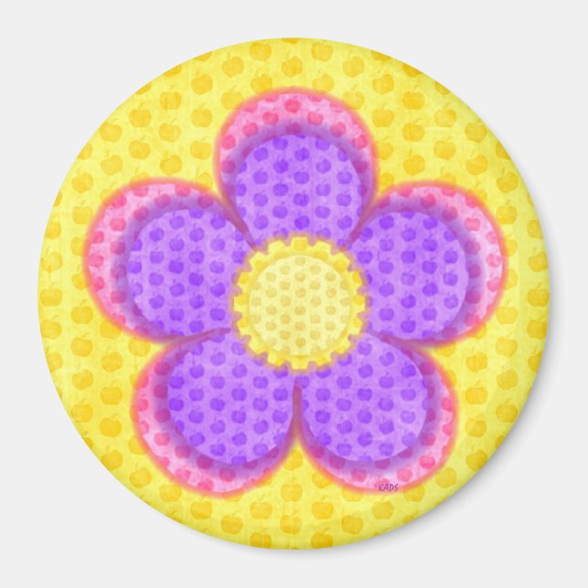 Apple Blossoms Magnet (Front)