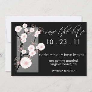 Apple Blossoms Save the Date