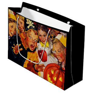 Apple Bobbing Dangers Large Gift Bag