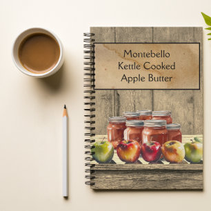 Apple Butter, customisable Notebook