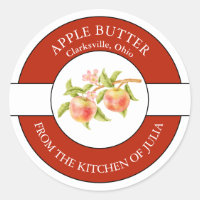 Apple Butter Label 
