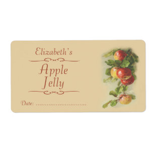 Apple Canning label