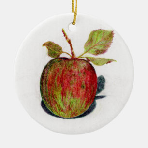 Apple Ceramic Tree Decoration