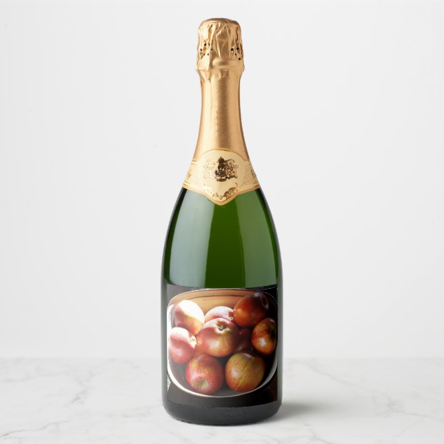Apple Chorus Sparkling Wine Label (Front)