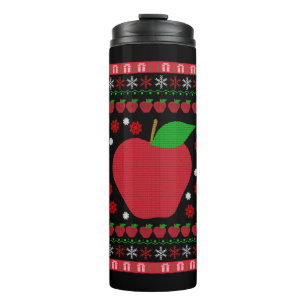 Apple Christmas Thermal Tumbler