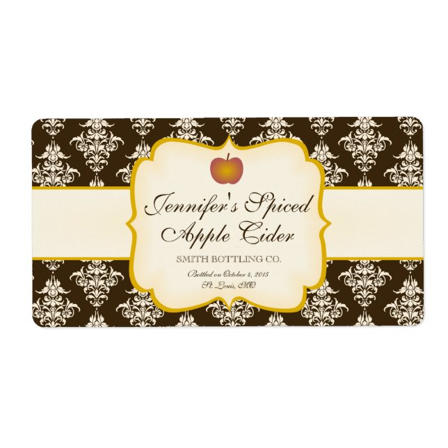 Apple Cider Bottle Label (Front)