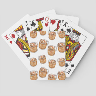 Apple Cider Glasses Playing Cards