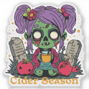 Apple Cider Season Zombie