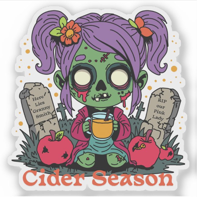 Apple Cider Season Zombie (Front)