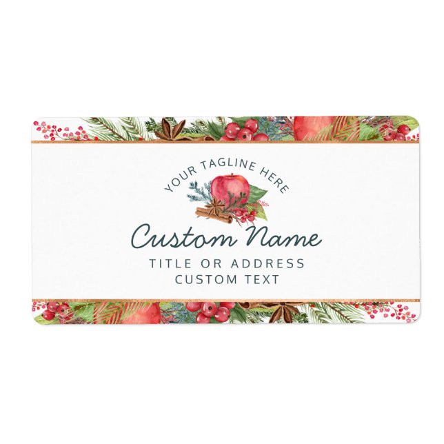 Apple Cinnamon Fall or Winter Holiday Shop (Front)