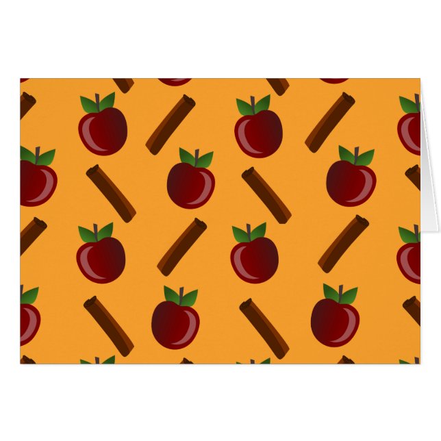 Apple Cinnamon Pattern (Front Horizontal)