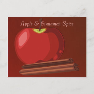 Apple Cinnamon Postcard
