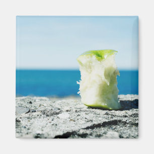 Apple core in the dirt magnet