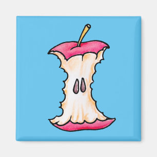 Apple core magnet