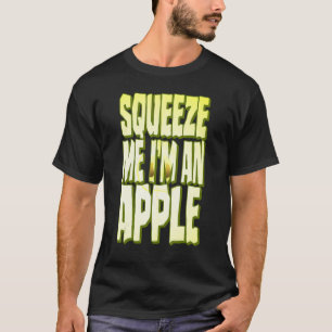 Apple Costume  Halloween Fresh Fruit Slice Squeeze T-Shirt