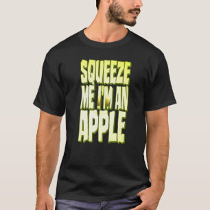 Apple Costume Halloween Fresh Fruit Slice Squeeze  T-Shirt