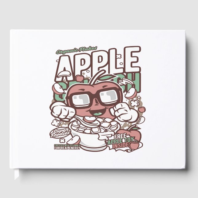 Apple Crunch Guest Book (Front)