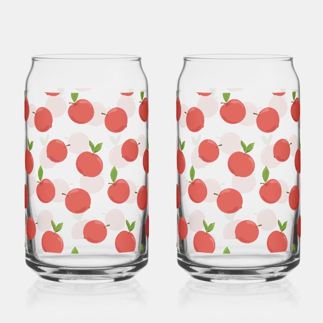 Apple Cup Can Glass (Front)